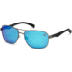 Timberland TB9136 Sunglasses - Matte Gunmetal Frame Color, Brown Polarized Lens Color
