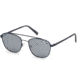 Timberland TB9168 Sunglasses - Matte Blue Frame Color, Smoke Polarized Lens Color