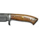 Titan Damascus Knife/Titan/Camp/Hunting Knife/ Rose Wood Handle TD-174, 8.2in, TDK-174