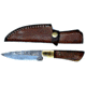 Titan Damascus Steel Fixed Knife 8.1in TD-061, TDK-61