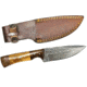 EDEMO Titan Damascus Steel Fixed Knife 8.6in, TD-087, EDEMO1