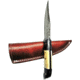 Titan Damascus Steel Hunting Knife by Titan TD-170, 8.1in, TDK-170