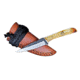 Titan International Knives Carbon Steel EDC Neck Fixed Blade Knife, 8.2 inch, TCK-36