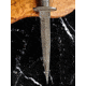 Titan International Knives Damascus British Commando Fairbairn-Sykes Fixed Blade Knife, 6.25 inch, TDK-237
