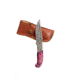 Titan International Knives Damascus Titan Classico Viola-Raindrop Folding Knife, 4.5 inch, TF-002