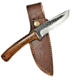 Titan International Knives Hand Forged Hunting-Utility Knife w/ Custom Carbon 4in Blade, Rose Wood Handle, 7.8in Overall TC-011