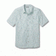 Toad&amp;Co Airbrush Levee Men's Short Sleeve Shirt, Aquifer, 2XL T2222804-400-XXL