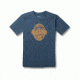 Toad&amp;Co Brewed For Adventure Mens Short Sleeve Graphic Tee, Moody Blue, Large T2002800-463-L