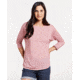 Toad&amp;Co Ember 3/4 Sleeve Women's Tee, Rhubarb, Extra Small T1242709-659-XS