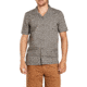 Toad&amp;Co Harbour Short Sleeve Shirt - Mens, Falcon Brown Fish Print, Large, T2002904-241-L