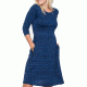Toad&amp;Co Imogene 3/4 Dress - Women's-Mariner Blue-Large