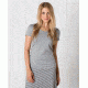Toad&amp;Co Marley Womens Short Sleeve Tee, Heather Grey, Extra Small T1012122-111-XS