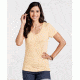 Toad&amp;Co Marley Womens Short Sleeve Tee, Polenta, Extra Large T1012122-658-XL