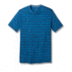 Toad&amp;Co Piers Men's Short Sleeve Tee, Bright Indigo Stripe Print, Large T2002811-442-L