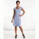 Toad&amp;Co Rosemarie Dress, Lilac Wave Print, Large T1172123-501-L