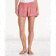 Toad&amp;Co Sunkissed 3.25 in Pull On Women's Short, Rhubarb Batik Floral Print, Large T1312700-615-L