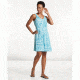 Toad&amp;Co Sunkissed Cutout Dress, Deepwater Herringbone Print, Extra Small T1792801-900-XS