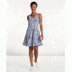 Toad&amp;Co Sunkissed Cutout Dress, Thistle Herringbone Print, Small T1792801-503-S