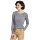 Toad&amp;Co Swifty Jet LS Crew - Womens, Charcoal Heather, Extra Large, T1241910-110-XL
