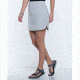 Toad&amp;Co Swifty Trail Skirt, Egret Stripe, Extra Small T1842703-026-XS
