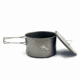 TOAKS LIGHT Titanium 700ml Pot, Grey, POT-700-D115-L