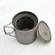 TOAKS Titanium Backpacking Wood Burning Stove, Small, Grey, STV-12
