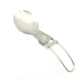 TOAKS Titanium Folding Spork, Grey, SLV-06
