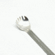 TOAKS Titanium Long Spork w/Polished Bowl, Grey, SLV-14