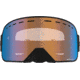 TOBE Outerwear Aurora Goggle, Arctic Vision Orange Blue/Green Mirror W/ Orange Tint, One Size, 650222-409-111
