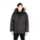 Toboggan Canada Nicky Mid Length Parka, Mens, BLACK/ SILVER, Extra Large, NICKY-BLACK/ SILVER-XL