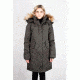 Toboggan Canada Vanessa Heavyweight Down Insulated Jacket - Women's, Forest Green/Racoon, XS, Vanessa-grn-XS