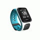 TomTom Spark Cardio + Music GPS Fitness Watch-White/Scuba Blue-Small