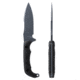 Toor Knives Apnea Fixed Blade Knife, 4.25in, CPM Cru-Wear, Drop Point Blade, SureTouch G10 Handle, Abyss, Black/Abyss, Apnea - Abyss