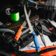 Toor Knives Avalon Fixed Blade Knife, 9 in, CPM-154 Steel, Recurve, G10, Tidal Blue, Dark Grey, Avalon - Tidal Blue