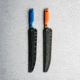 Toor Knives Avalon Fixed Blade Knife, 9 in, CPM-154 Steel, Recurve, G10, Tidal Blue, Dark Grey, Avalon - Tidal Blue