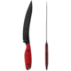 Toor Knives Cardiff Fixed Blade Knife, 8in, Steel CPM 154, G10, Snapper Red, Cardiff-Snapper-Red
