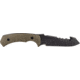 Toor Knives Egress Fixed Blade Knife, 4.875 in CPM-S35VN Steel Blade, G10 Covert Green Handle, Egress-Covert Green