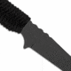 Toor Knives Kingpin Fixed Blade Knife, 4in, CPM 3V, Paracord Handle, Shadow Black, Kingpin-Shadow Black