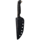 Toor Knives Krypteia Fixed Blade Knife, 4in, CPM S35VN, Ebony, DE-Krypteia-Ebony