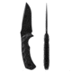 Toor Knives Mullet Fixed Blade Knife, 4in, CPM 154, G10 Handle, Shadow Black, Mullet-Shadow Black