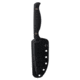 Toor Knives Mutiny Fixed Blade Knife, 4.0 in, CPM 154, Aluminum 7075, Cannon Black, Mutiny-Cannon Black