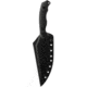 Toor Knives Raven Fixed Blade Knife, 5.5 in CPM 3V Blade, G10 Shadow Black Handle, Raven-Shadow-Black
