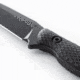 Toor Knives Serpent Fixed Blade Knife, 3.75in, CPM 3V Steel, G10 Handle, Shadow Black, Serpent-Shadow Black