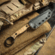 Toor Knives Serpent T Fixed Blade FDE, TR23861
