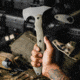 Toor Knives Tomahawk Axe, 5.75in, D2 Steel, G10 Handle, Carbon, Tomahawk-Carbon