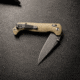Toor Knives Toor Dropwing Folding Knife, 3.5in, CPM MagnaCut, Drop Point, G10, Ranger Green Handle, Dropwing - Ranger Green
