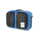 Topo Designs Global Travel Briefcase 3-Day Backpack, 23l, 15in Laptop Compartment, Removable Shoulder Strap, Blue/Black Ripstop TDGB3F19BLBKRP