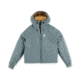 Topo Designs Mountain Puffer Hoodie - Womens, Extra Small, Black, 6935285530677