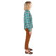 Topo Designs Mountain Shirt - Womens, Teal/Plaid, Small, TDWMSPLF19TLSM