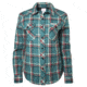 Topo Designs Mountain Shirt - Womens, Teal/Plaid, Small, TDWMSPLF19TLSM